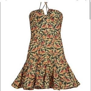 Agua by Agua Bendita Anturio Floral mini dress